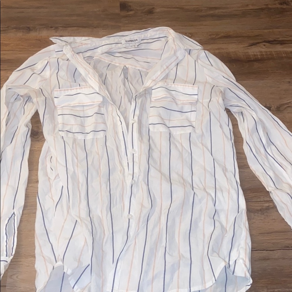Button Up Express Top